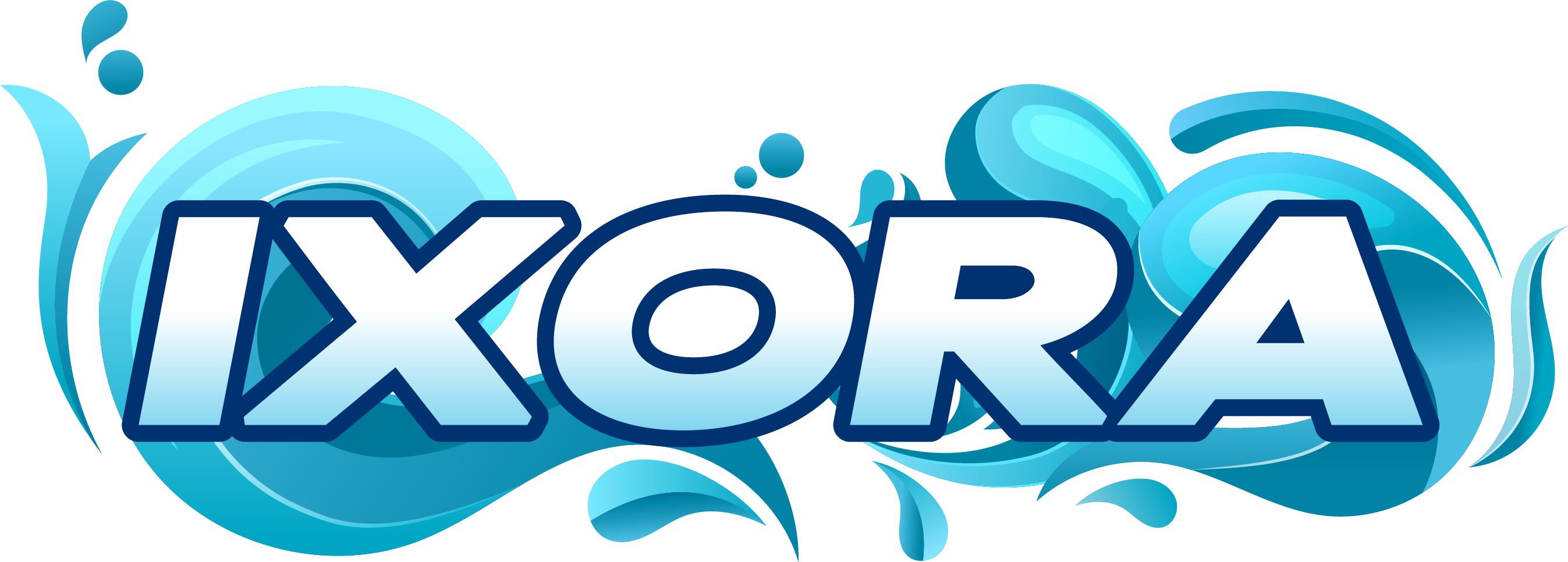 Ixora Water Brand Logo